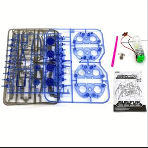 TEMU KPOSKLI DIY 크롤링 거미 로봇 과학 키트 - 어린이를 위한 교육용 STEM 장난감 - 빌딩 및 엔지니어링용 - 파란색 퍼즐 구성 세트 - 8-14세 어린이에게 적합 - 이상적인 생일 및 휴일 선물