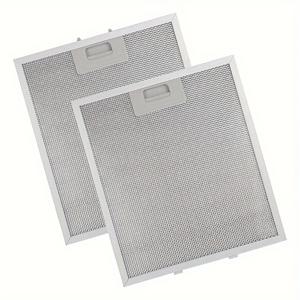 TEMU 2PCS 알루미늄 합금 그리스 필터 레인지 후드용, 320x260mm - 다층 고효율 범용 교체 필터 주방 배기 팬용, 다양한 브랜드와 호환 가능