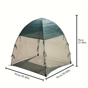 TEMU 1pc 메쉬 패브릭 식물 양산, 메쉬 온실 차양, 정원, 안뜰, 잔디, 꽃 집, 파빌리온 및 뒷마당 테라스, 야외 원예 용품에 적합