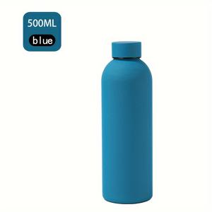 TEMU 500ml 스테인리스 스틸 보온 여행용 머그 - 누수 방지, BPA 프리 스포츠 워터 보틀, 캠핑, 하이킹 및 피트니스용 - 남성, 여성, 아버지의 날 선물로 완벽함|스타벅스텀블러