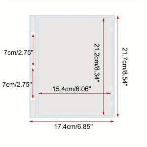TEMU 10 장 A5 3 링 포토 카드 Kpop 바인더 페이지 1 2 4 6 포켓 PVC 무료 포토 앨범 플라스틱 슬리브 10x15 6x4 엽서 보호기|포카바인더