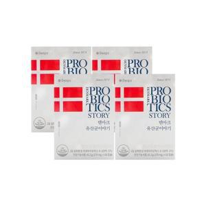 덴프스 덴마크 유산균 이야기 170mg x60캡슐x4박스