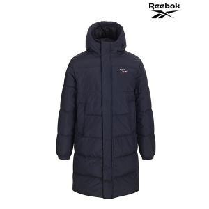 [하프클럽/리복]Reebok 남여공용 클래식 CL VT 롱 다운 자켓 REJU1F303BK