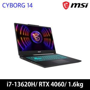 T) MSI 사이보그 14 A13VF i7 (32GB 램/ NVMe 2TB 교체 장착) + 마우스, 파우치