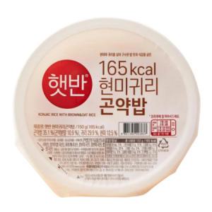 햇반 현미귀리 곤약밥 150g x 5개