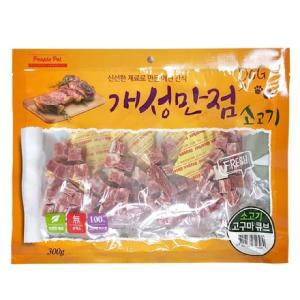 개성만점 소고기+고구마큐브300g (WFBE26D)