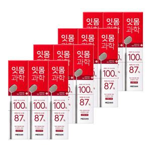 메디안 잇몸과학 치약 스트롱민트 120g 3입, 4개