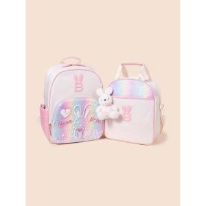 [BEANPOLE KIDS] 투명몰드 빙키 책가방 세트  라이트 핑크 (PS00133026Y)