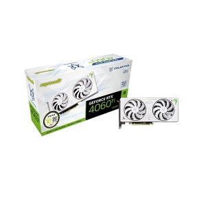 MANLi RTX 4060 Ti Polar Fox D6 16GB TWIN FAN White 대원씨티에스