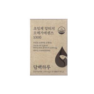 담백하루 초임계 알티지 오메가 에센스 1000 1255mg x 30캡슐 / 써클