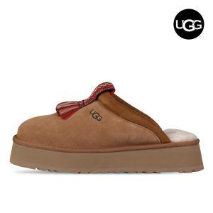 어그 UGG 타즐 플랫폼 여성 겨울 방한 양털 슬리퍼 1152677-CHE