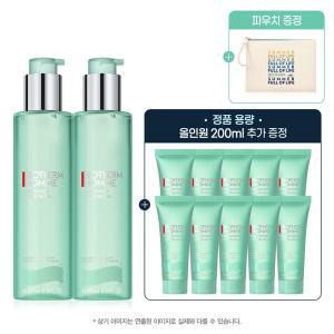 [비오템옴므](강남점)[2+1용량] 아쿠아파워 올인원 200ml 듀오 세트 (+올인원 200ml 정품용량 증정)