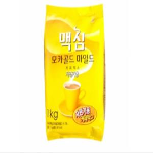 맥심 모카골드 마일드 커피믹스 자판기용 1kg x 10개 무료배송