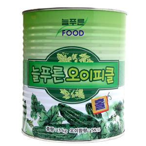 늘푸른 오이피클 홀 3kg