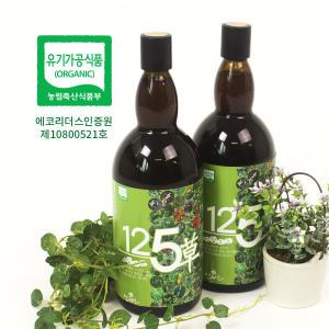 산야초 효소 발효액 유기농 이의영 125초 1100ml 2병