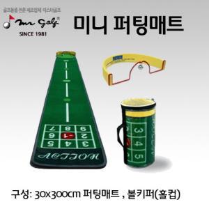 미스터골프 연습매트 퍼팅매트 홀인원(미니)