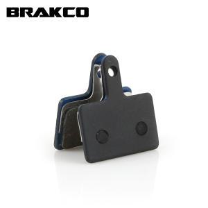 BRAKCO 시마노 데오레 오가닉 브레이크 패드 (DEORE/M525/MTB/레진/디스크/라이닝)