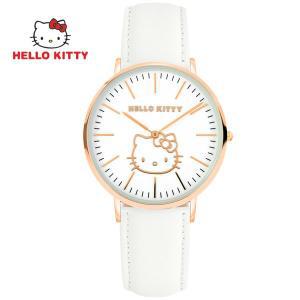 [헬로키티][Hello Kitty] 헬로키티 가죽시계 HK1514-RG 본사 정품