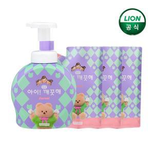 아이깨끗해 어프어프 숲속산책향 490ml 용기 x 1개 + 450ml 리필 x 3개