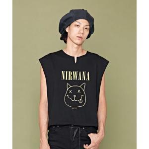 miaou NIRWANA cut-off over fit unisex shirt