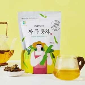 천지농원 무농약 볶은 작두콩차 150g 1개 (3+1 행사) 24년산 햇 작두콩 카페인없는차