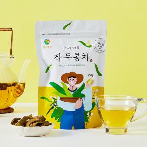 천지농원 무농약 볶은 작두콩차 100g 1개 (3+1 행사) 24년산 햇 작두콩