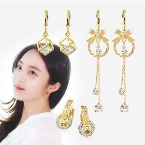 14K GOLD_pin 귀걸이/진주 링 원터치 마스크목걸이