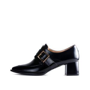 [논더레스] Strap Loafer / All Black