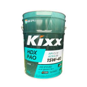 킥스, KIXX PAO HDX 15W-40 20L, 상용디젤엔진오일