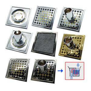 국산 스마트 바닥유가 타일유가 골드 스텐육가 세탁육가 배수구덮개 뚜껑 하수구마개 하수구덮개