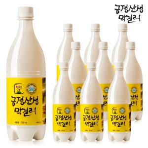 식품명인 49호 유청길명인 금정산성 막걸리 8도 750ml * 10병