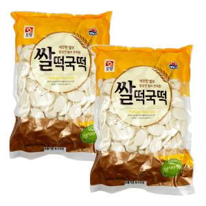 사조오양 쌀 떡국떡 1kg X 2봉