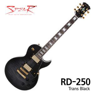 [프리버드] 스피어 레스폴 일렉기타 Spear RD-250 Transparent Black