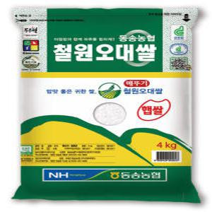 2024년산 철원 오대쌀 4Kg 동송농협