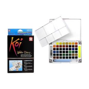 사쿠라 코이 WATER COLORS 48 COLOR SET 고체물감