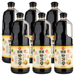 샘표 맛간장 조림볶음용 1.7L x6개