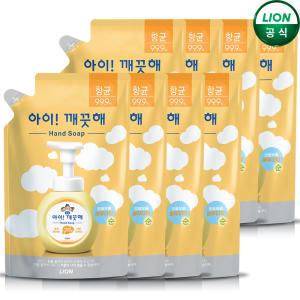 아이깨끗해 대용량 손세정제 450ml 리필 x 8개