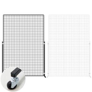 이동식 메쉬망 진열대 (망-다리-바퀴세트)-1200x1800mm