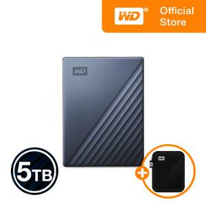 [WD공식/파우치] My Passport ULTRA 5TB 외장하드 USB-C 타입