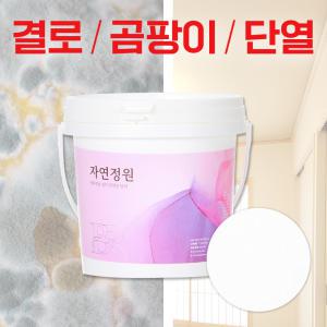 천연 단열 페인트 자연정원 규조토 결로 곰팡이방지 베란다 셀프 1kg