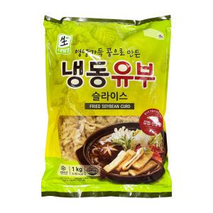 대림 냉동유부 슬라이스 1kg