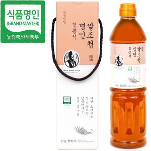 강봉석 명인쌀조청 1.2kg / 유기쌀조청 1.2kg / 명절선물세트