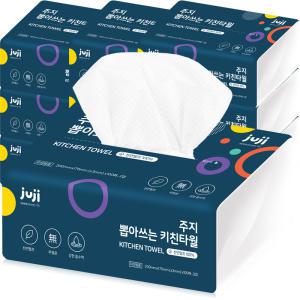 주지 뽑아쓰는 키친타올 3겹 100매 x 9팩 100% 천연펄프 무형광 화장지 휴지 미용티슈 핸드타올 깨끗한나라