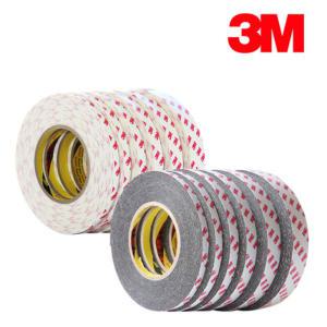 3M 양면 테이프 3M 4421 백색 검정 폼 양면테이프 8mm ~ 25mm X 10M 폼 강력접착 초강력 다용도