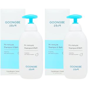 궁중비책 프리뮨 샴푸앤바스 350ml + 350ml 신생아바디워시 유아샴푸