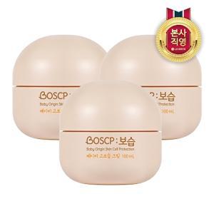 [LG생활건강]BOSCP 보습 베이비 고보습크림 100ml 3개