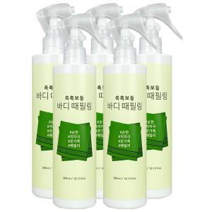 엔프라니 촉촉 보들 바디 때필링 300ml x5개 / 뿌리는 각질제거 때 필링