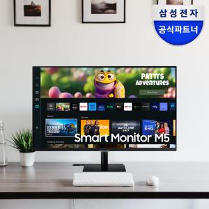 삼성전자 스마트모니터 M5 S27CM500 (블랙) 68.6cm Dex 미러링 IPTV