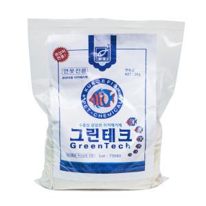 그린테크 2kg 대용량 이끼제거제 연못전용 수질정화