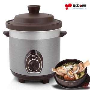 키친아트 멀티 슬로우쿠커 KP-2060 대용량 6L 전기 쿠커 냄비 찜기 죽 약탕기